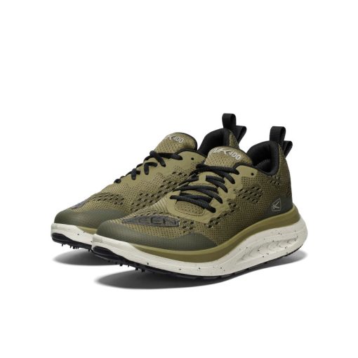 Men's WK400 Walking Shoe  |  Martini Olive/Black - Image 2