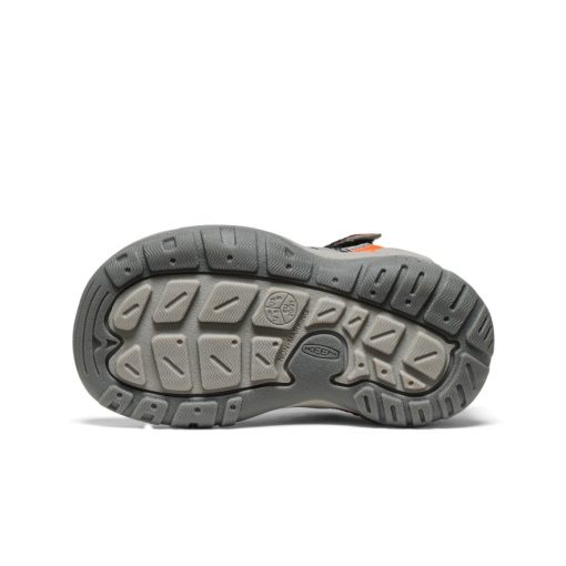Toddlers' Knotch Peak Sneaker  |  Magnet/Safety Orange - Image 6