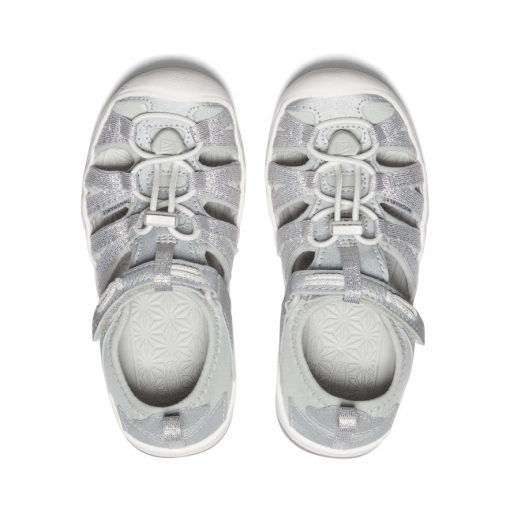 Little Kids' Moxie Sandal  |  Silver - Image 4