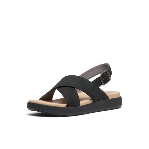 Women's Elle Luxe Backstrap Sandal  |  Black/Black - Image 2
