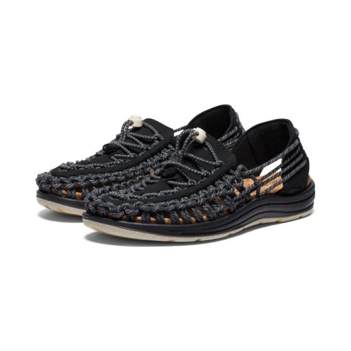 Women's UNEEK II Harvest Sandal  |  Black/Black - Image 2