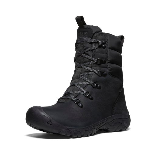 Women's Greta Waterproof Boot  |  Black/Black - Image 3