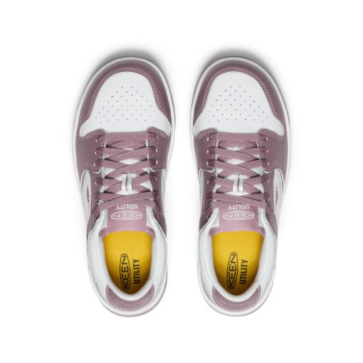 Women's Overton Work Shoe (Carbon Toe)  |  Toadstool/Star White - Image 5