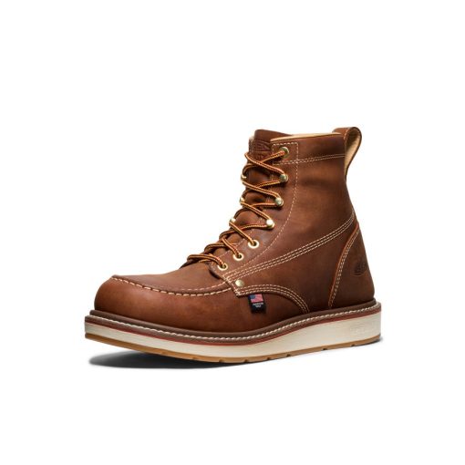 Men's Liberty 6 Boot (Soft Toe)  |  Leather Brown/Birch - Image 3