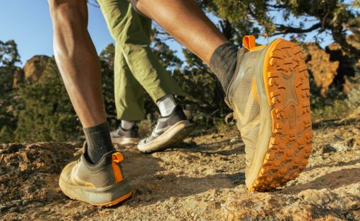 Men's 450 Dirt Waterproof Hiking Shoe  |  Black/Evening Primrose - Image 7
