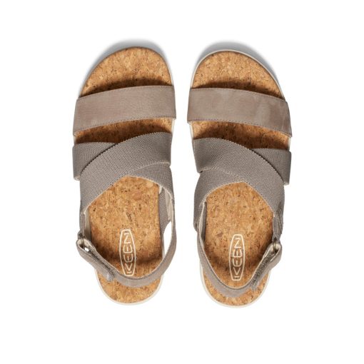 Women's Elle Criss Cross Sandal  |  Brindle/Birch - Image 4
