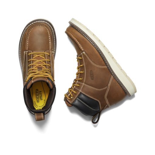 Men's Cincinnati 6 Boot (Soft Toe)  |  Belgian/Sandshell - Image 4
