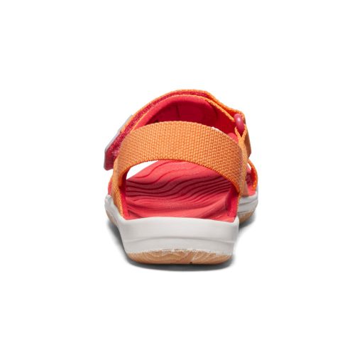 Little Kids' Elle Backstrap  |  Tangerine/Cayenne - Image 5