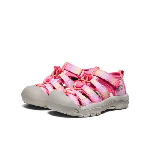 Little Kids' Newport H2  |  Hot Pink/Orchid Petal - Image 3