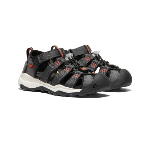 Little Kids' Newport Neo H2  |  Magnet/Spicy Orange - Image 2