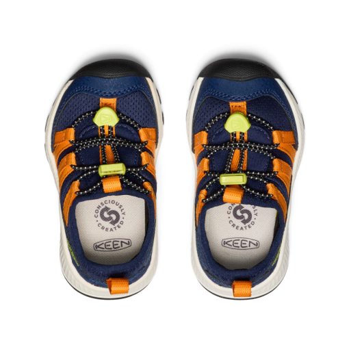 Toddlers' Motozoa Sneaker  |  Naval Academy/Bright Marigold - Image 4