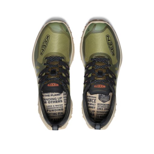 Men's Zionic Speed Hiking Shoe  |  Dark Olive/Scarlet Ibis - Image 4