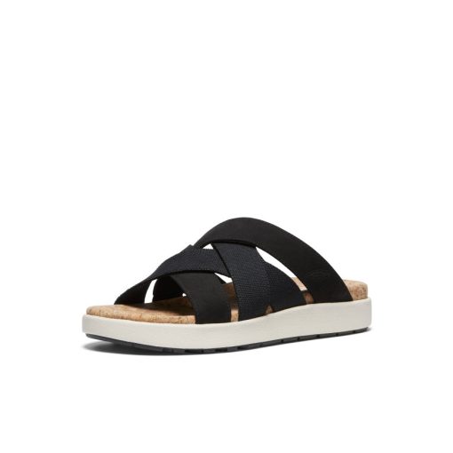 Women's Elle Mixed Slide  |  Black/Birch - Image 3