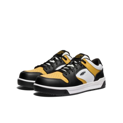 Men's Overton Work Shoe (Carbon Toe)  |  Golden Spice/Black - Image 2