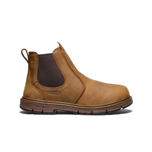 Men's San Jose Pull-On 90° Heel Boot (Soft Toe)  |  Belgian/Gum