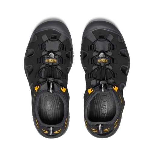 Men's SOLR Sandal  |  Black/Gold - Image 4