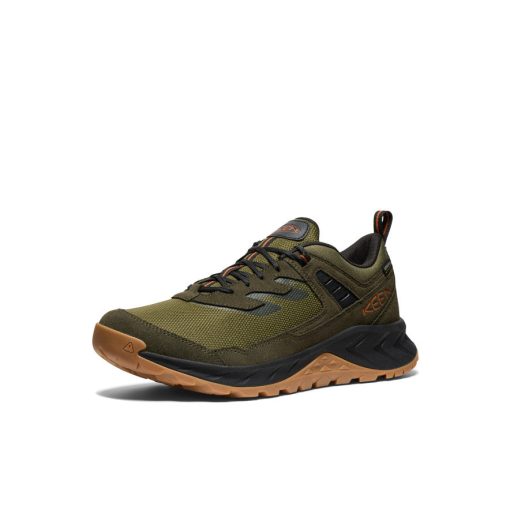 Men's Hightrail Waterproof Hiking Shoe  |  Winter Moss/Gold Flame - Image 3