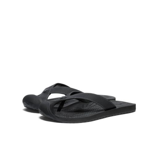 Women's Barbados Flip-Flop  |  Black/Steel Grey - Image 2
