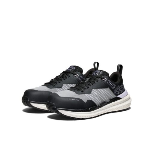 Women's Speedworks Work Sneaker (Carbon Toe)  |  Thistle/Black - Image 2