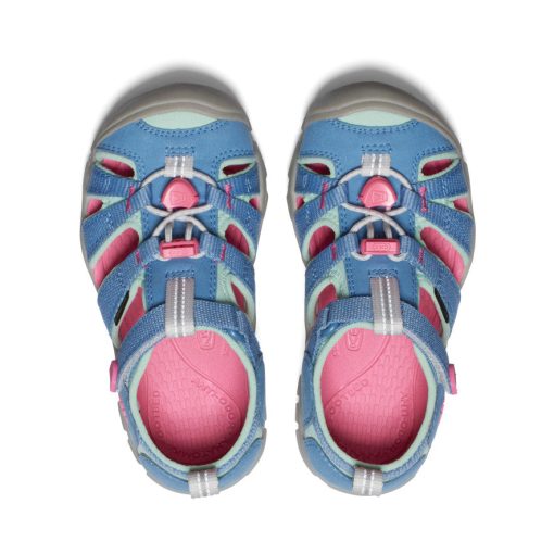 Little Kids' Seacamp II CNX  |  Coronet Blue/Hot Pink - Image 4