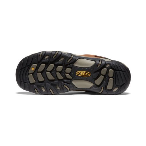 Men's Headout Waterproof Hiking Shoe  |  Bison/Fossil Orange - Image 6
