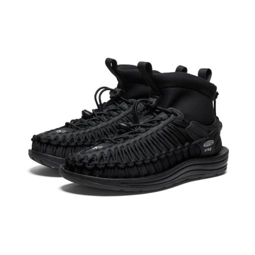 Women's UNEEK High Top x HYKE  |  HYKE Black - Image 2