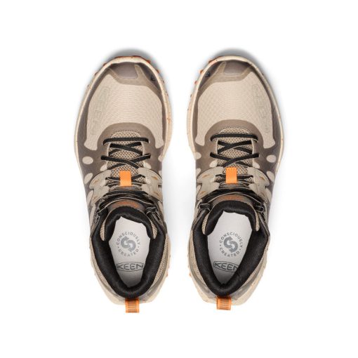 Men's Zionic Waterproof Hiking Boot  |  Brindle/Bright Marigold - Image 4