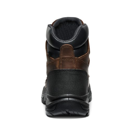 Men's Mt Vernon II 6 Waterproof Boot (Steel Toe)  |  Dark Earth/Black - Image 5