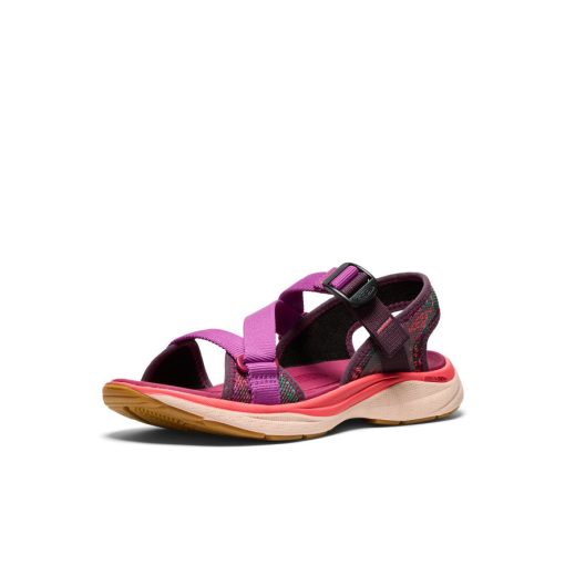 Women's Leiki Open-Toe Sandal  |  Plum Perfect/Dubarry - Image 2