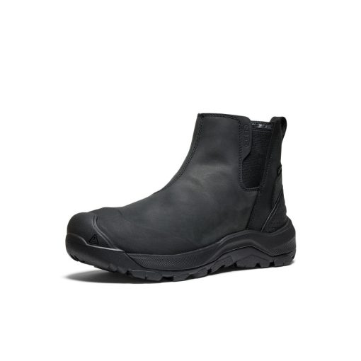 Men's Revel IV Waterproof Chelsea  |  Black/Black - Image 3
