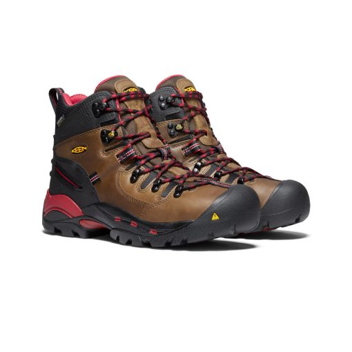Men's Pittsburgh 6 Waterproof Boot (Steel Toe)  |  Bison - Image 2