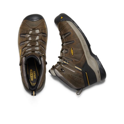 Men's Flint II Boot (Steel Toe)  |  Cascade Brown/Golden Rod - Image 4