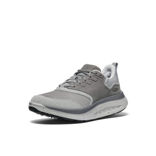 Men's WK400 Leather Walking Shoe x Engineered Garments  |  Alloy/Steel Grey - Image 3