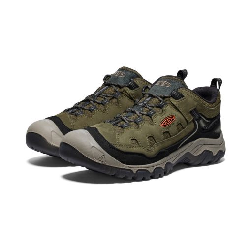 Men's Targhee IV Vented Hiking Shoe  |  Dark Olive/Gold Flame - Image 2