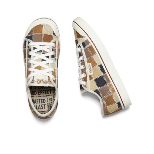 Women's Elsa Harvest Leather Sneaker  |  Patchwork - Image 4