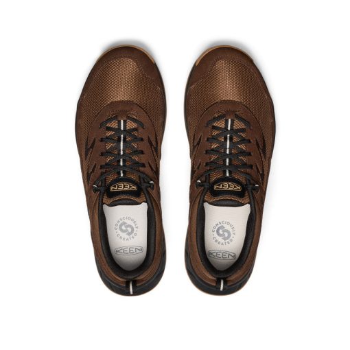 Men's Hightrail Vented Hiking Shoe  |  Dark Earth/Oak Buff - Image 4