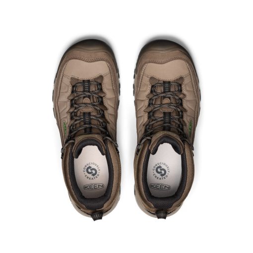Men's Targhee IV Waterproof Hiking Boot  |  Brindle/Canteen - Image 4
