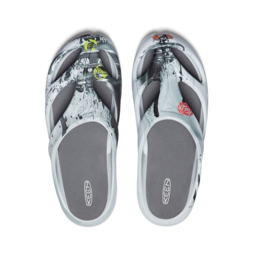 Men's Shanti Arts Clog x PG&AK  |  Silver Birch/Blue Depths - Image 4