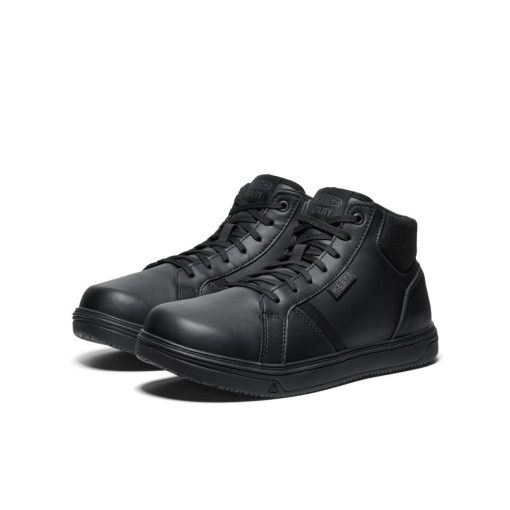 Men's PTC Kenton Mid Work Shoe (Soft Toe)  |  Black/Black - Image 2