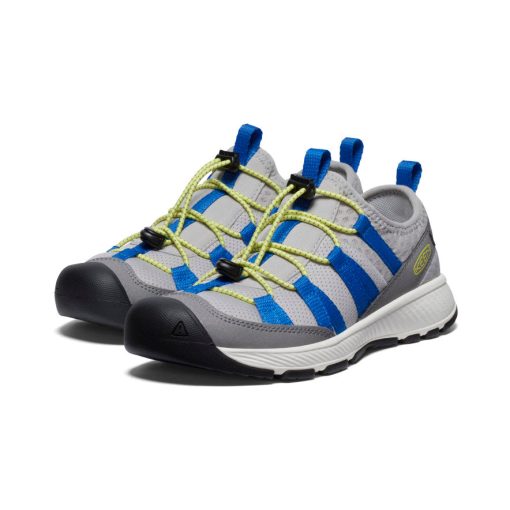 Big Kids' Motozoa Sneaker  |  Steel Grey/Evening Primrose - Image 2