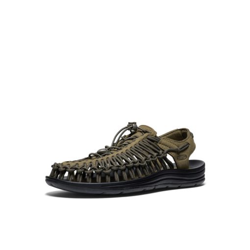 Men's UNEEK Sneaker  |  Dark Olive/Black - Image 3