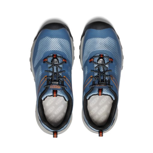 Big Kids' Wanduro Waterproof Shoe  |  Vintage Indigo/Scarlet Ibis - Image 4