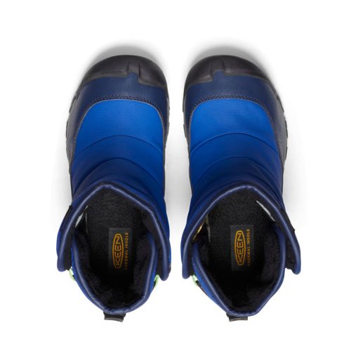 Big Kids' Puffrider Waterproof Winter Boot  |  Naval Academy/Surf - Image 4