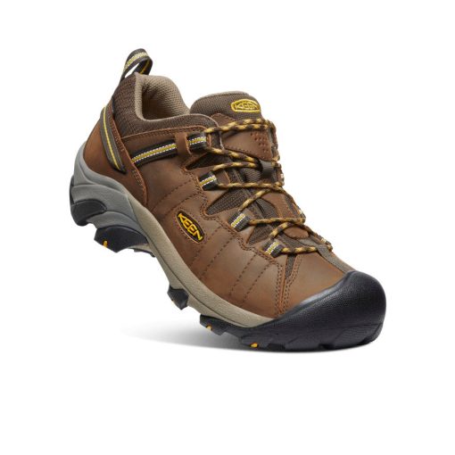 Men's Targhee II Waterproof Wide  |  Cascade Brown/Golden Yellow - Image 3