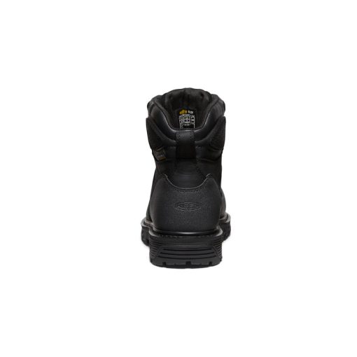 Men's Camden 6 Waterproof Boot (Carbon Toe)  |  Black/Black - Image 5