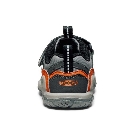 Toddlers' Knotch Peak Sneaker  |  Magnet/Safety Orange - Image 5
