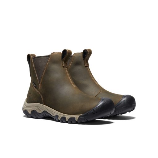 Women's Greta Waterproof Chelsea  |  Olive/Timberwolf - Image 2
