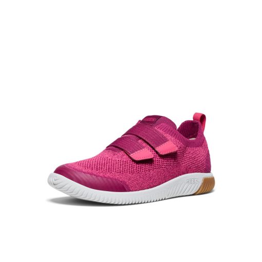 Big Kids' KNX Knit Double Strap  |  Beaujolais/Raspberry - Image 3