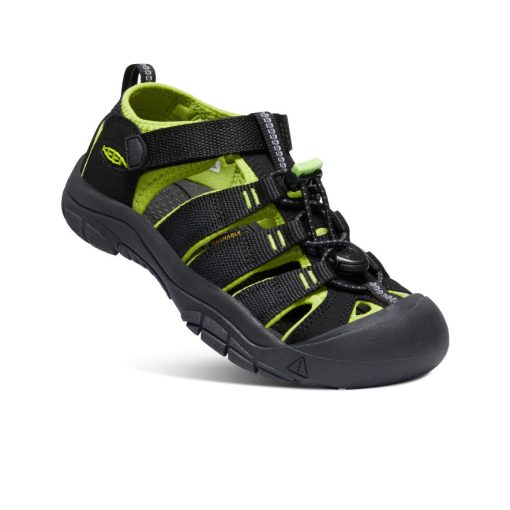 Big Kids' Newport H2  |  Black/Lime Green - Image 3