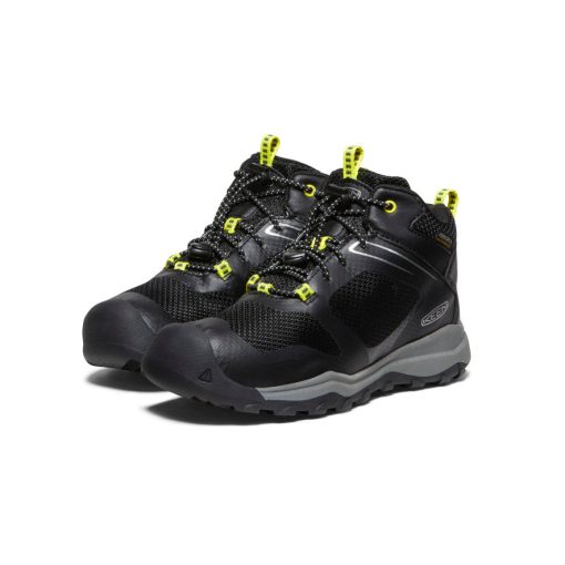 Big Kids' Wanduro Waterproof Boot  |  Black/Silver - Image 2